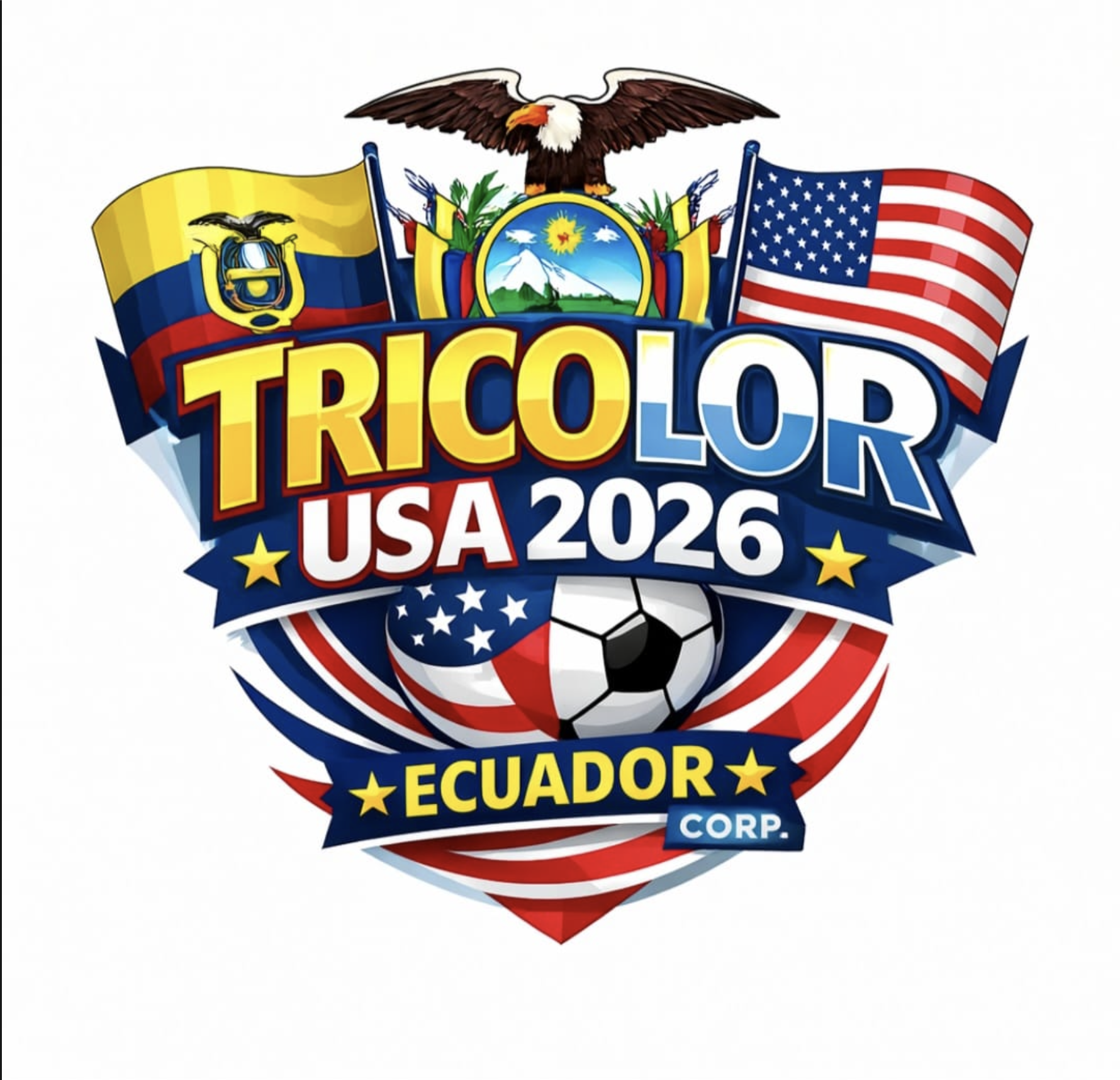 Logo TRICOLOR USA 2026